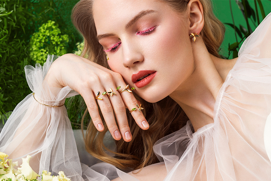 Коллекция Морея  – ода хрупкости, совершенству и волшебной силе природной красоты.