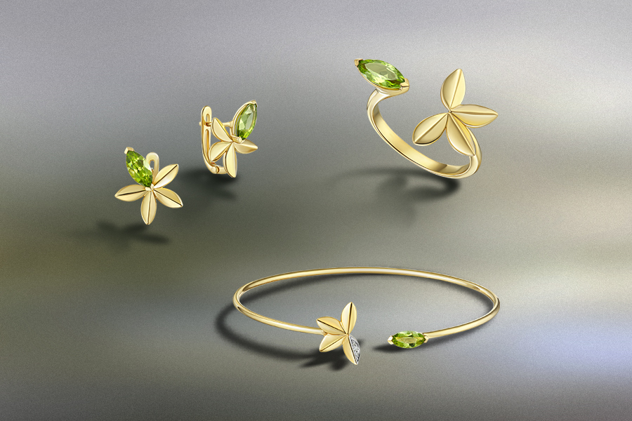 Коллекция Морея  – ода хрупкости, совершенству и волшебной силе природной красоты.