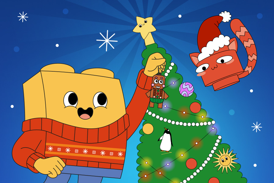 Новогодний марафон скидок в «Мире Кубиков»