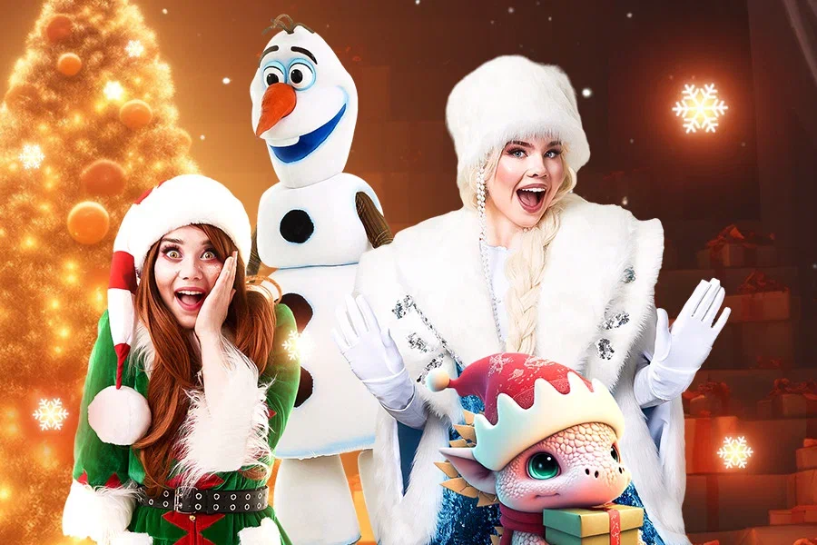 Новогодние ёлки во всех парках TeikaBoom!